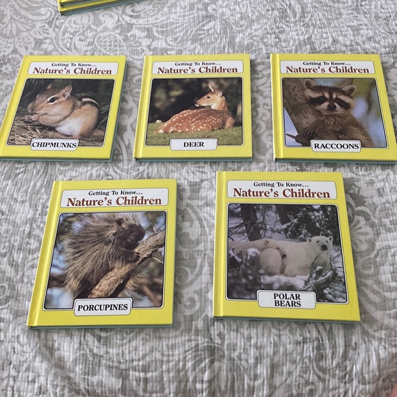 Getting To Know Natures Children Animal Books Hard Cover Bundle - Picture 1 of 8